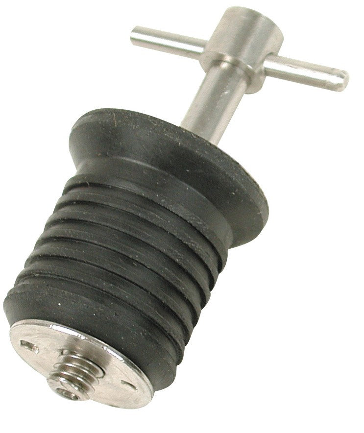 Whitecap 1' Brass Bailer Plug - Screw Type