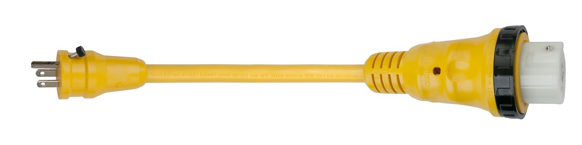Marinco 50a To 15a Adapter