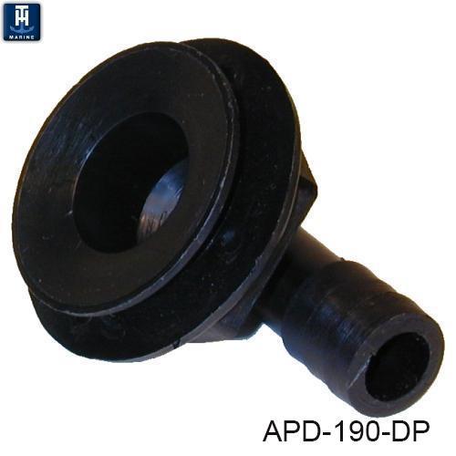 T-H Marine 90 Degree All Purpose Drain