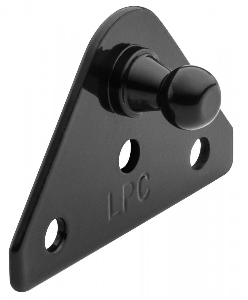 Whitecap Black Steel Mnting Bracket-2 1/4'