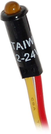Blue Sea Systems Led 12vdc Amber 11/64in
