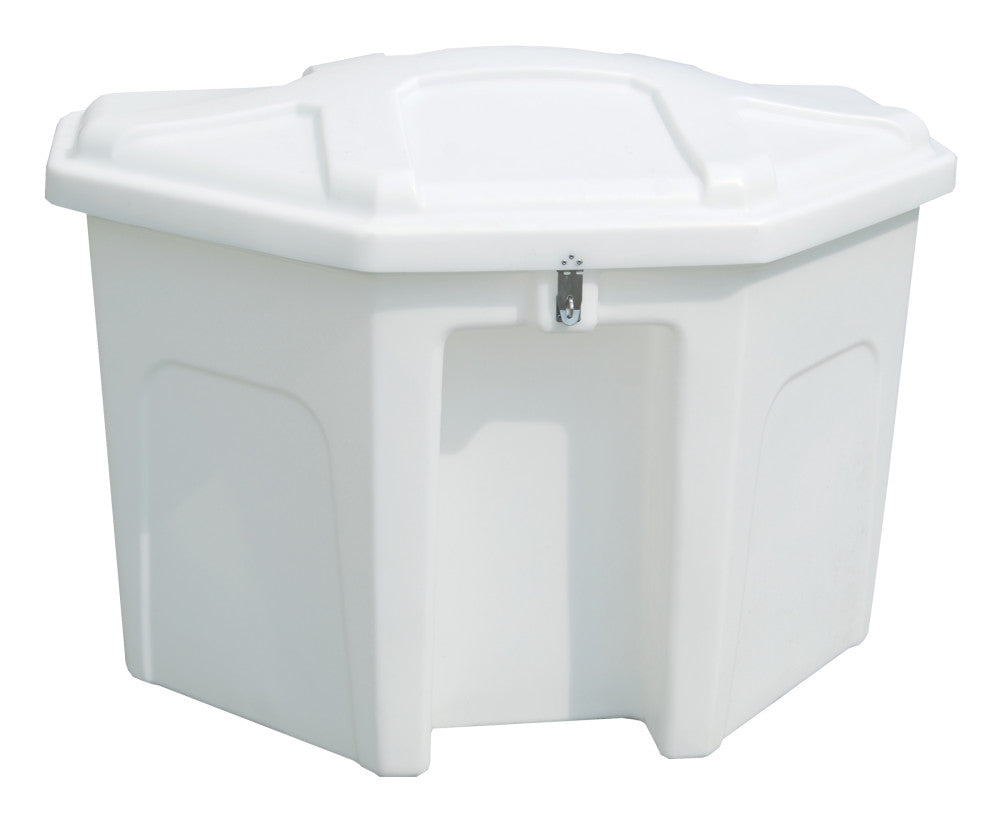 Taylor Made Triangle Poly Box - Wht W/Recess
