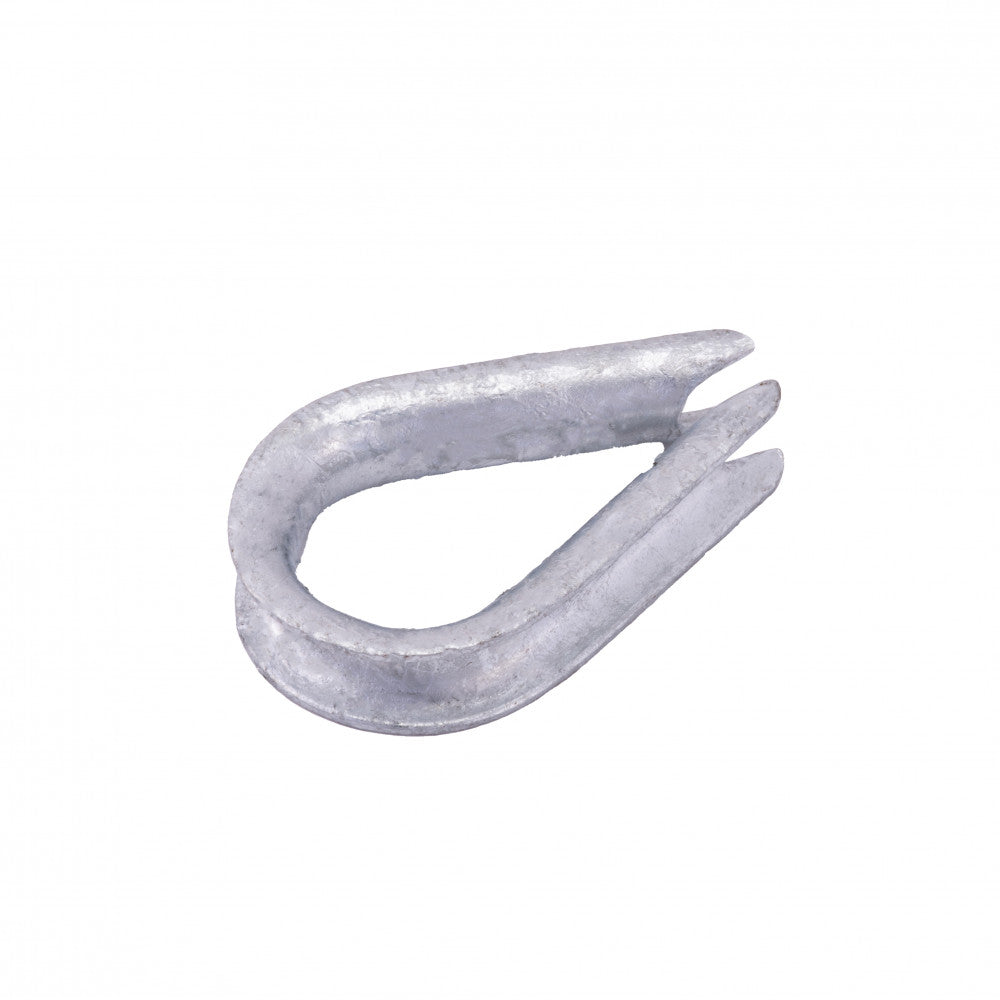 Whitecap Galvanized Rope Thimble-3/8'