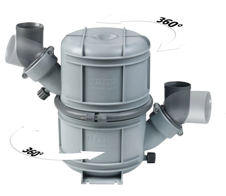 Vetus Rotatable Waterlock/Muffler Type Nl