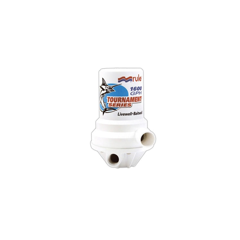 Rule Pump 1600 12v Lw Dual Port