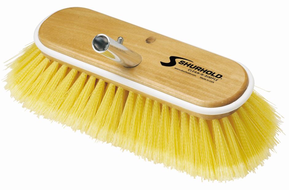 Shurhold 10' Deck Brush Soft Yellow Pol