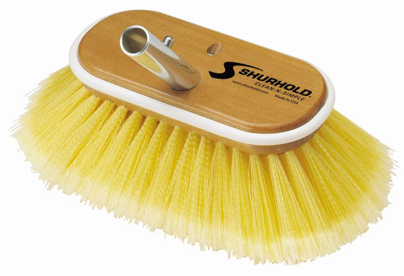 Shurhold 6' Deck Brush Soft Yellow Poly