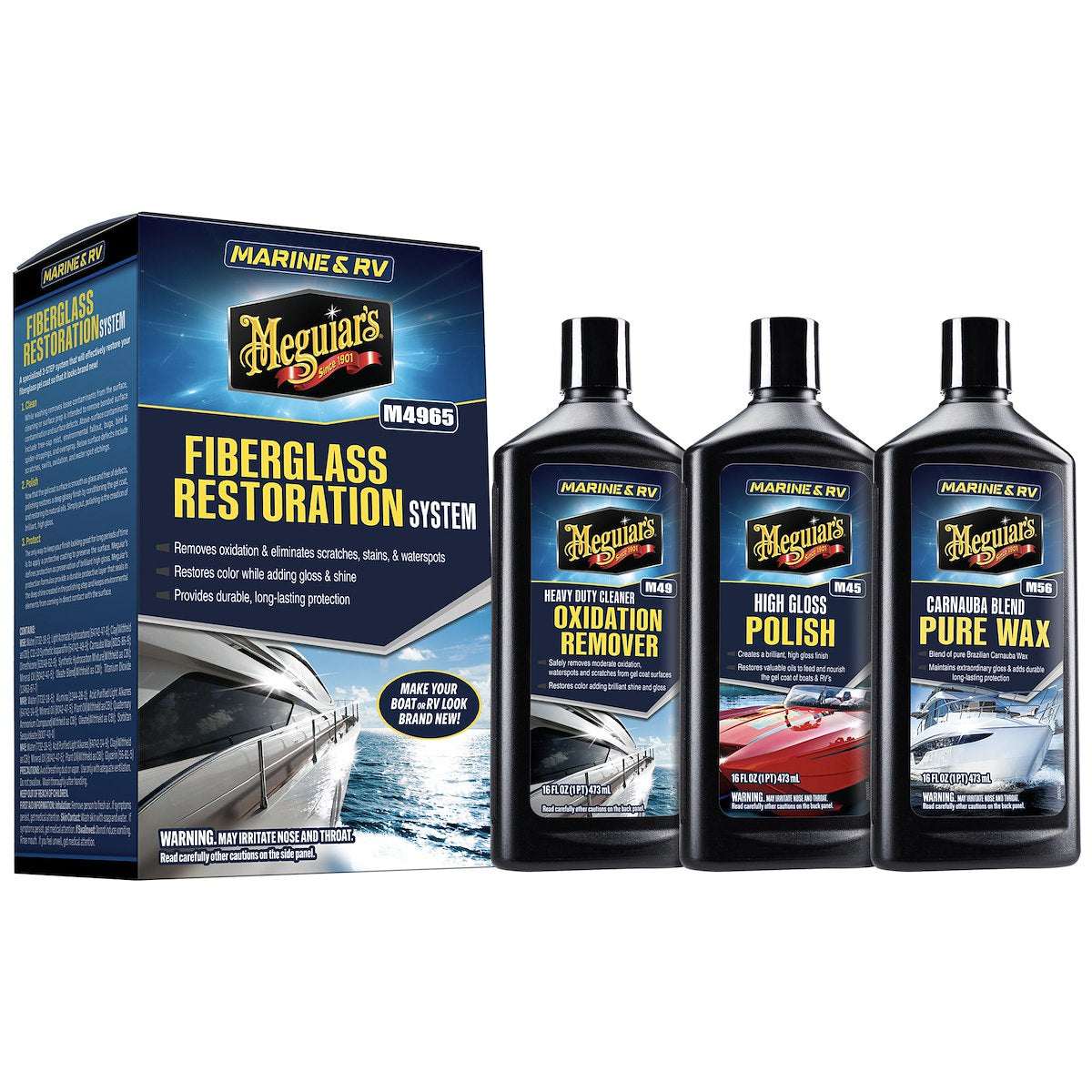 Meguiar's Marine/Rv Fiberglass Restoration Ki