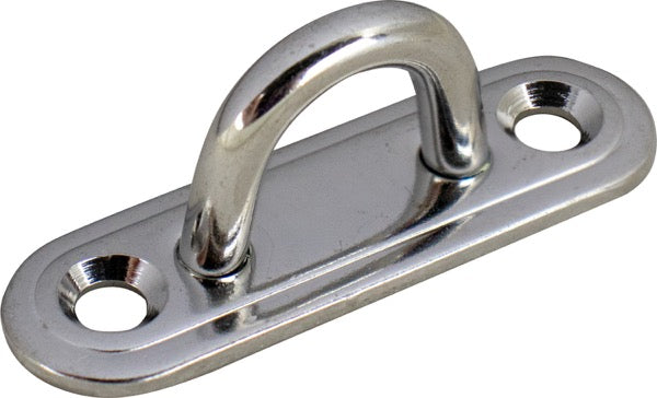 Sea-Dog Stainless Oblong Eye Plate 2-3