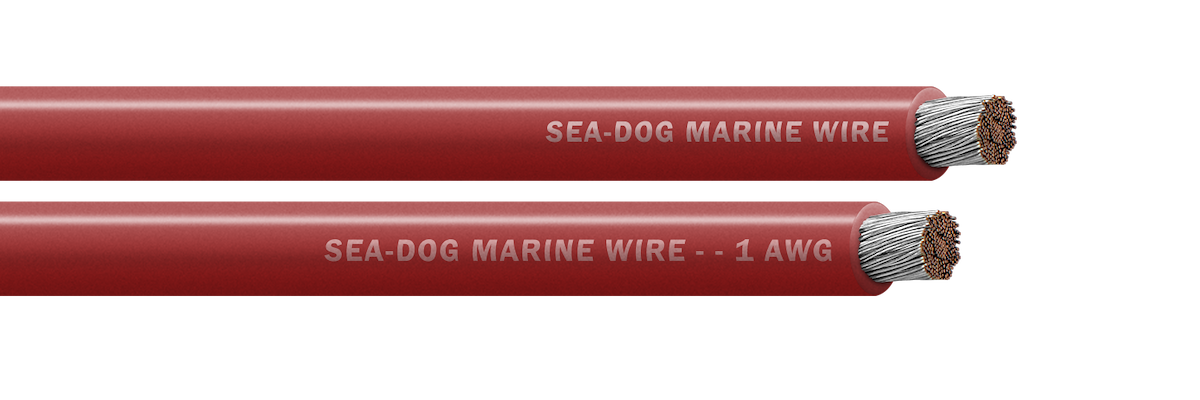 Sea-Dog 1 Awg Red 50ft Battery Cable
