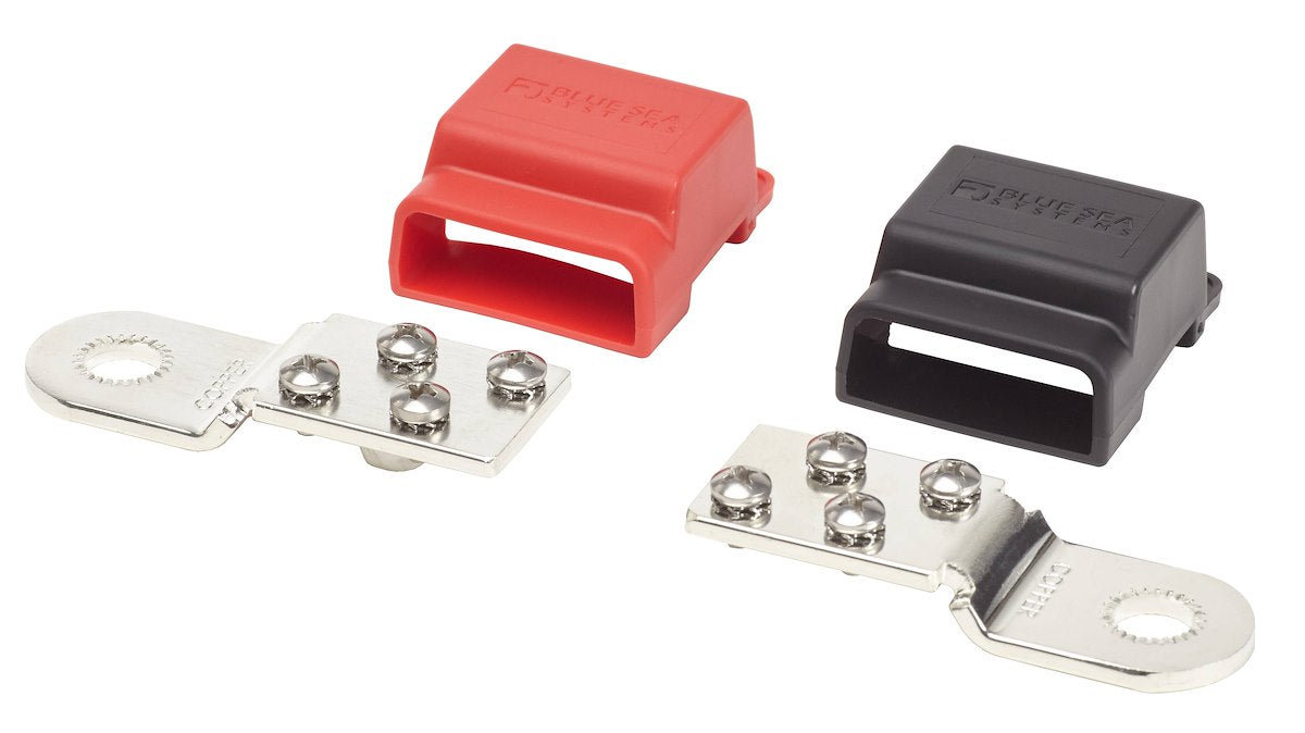 Blue Sea Systems Busbars Bat Term Mount Pos & Neg