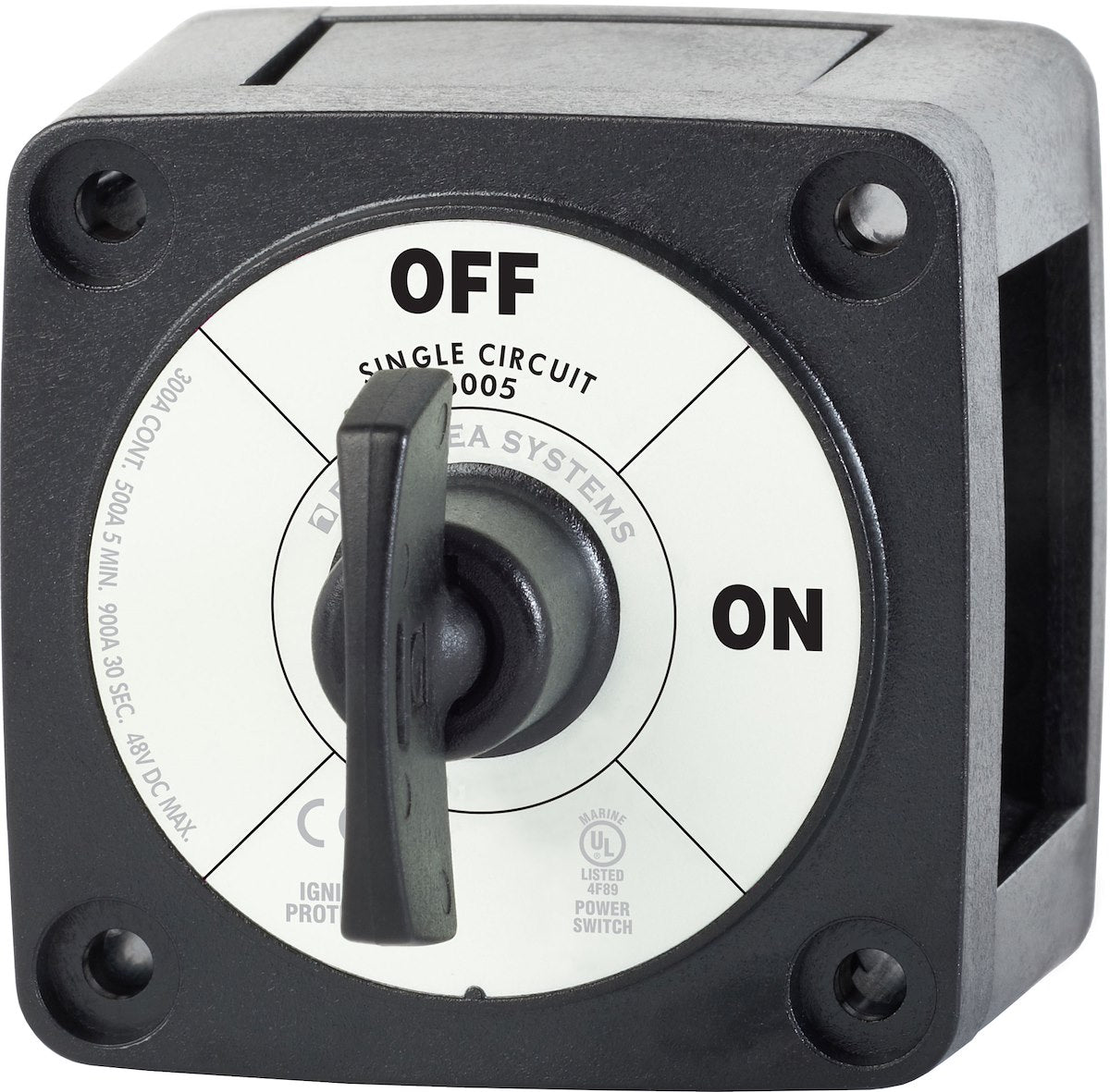 Blue Sea Systems Switch Battery M On/Off W/Key Blk