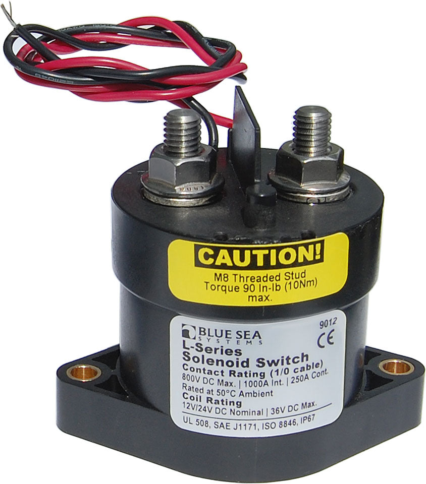 Blue Sea Systems Solenoid L 250a 12/24v