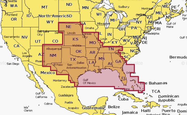 Navionics U.S. South