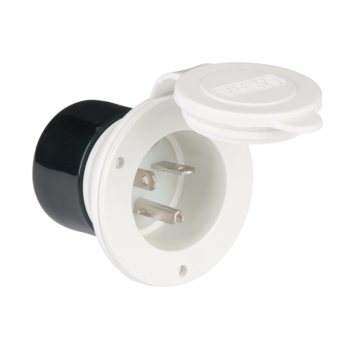 Marinco 20a Inlet White