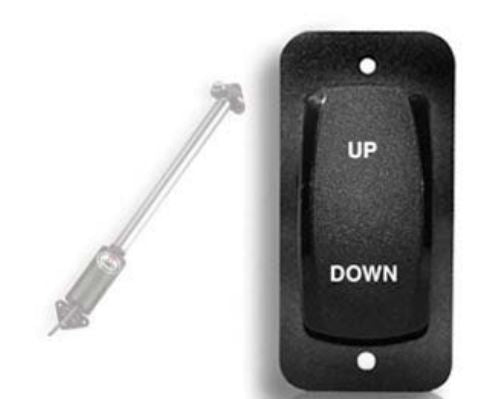 Lenco Hatch Lift Rocker Switchsingle Lift