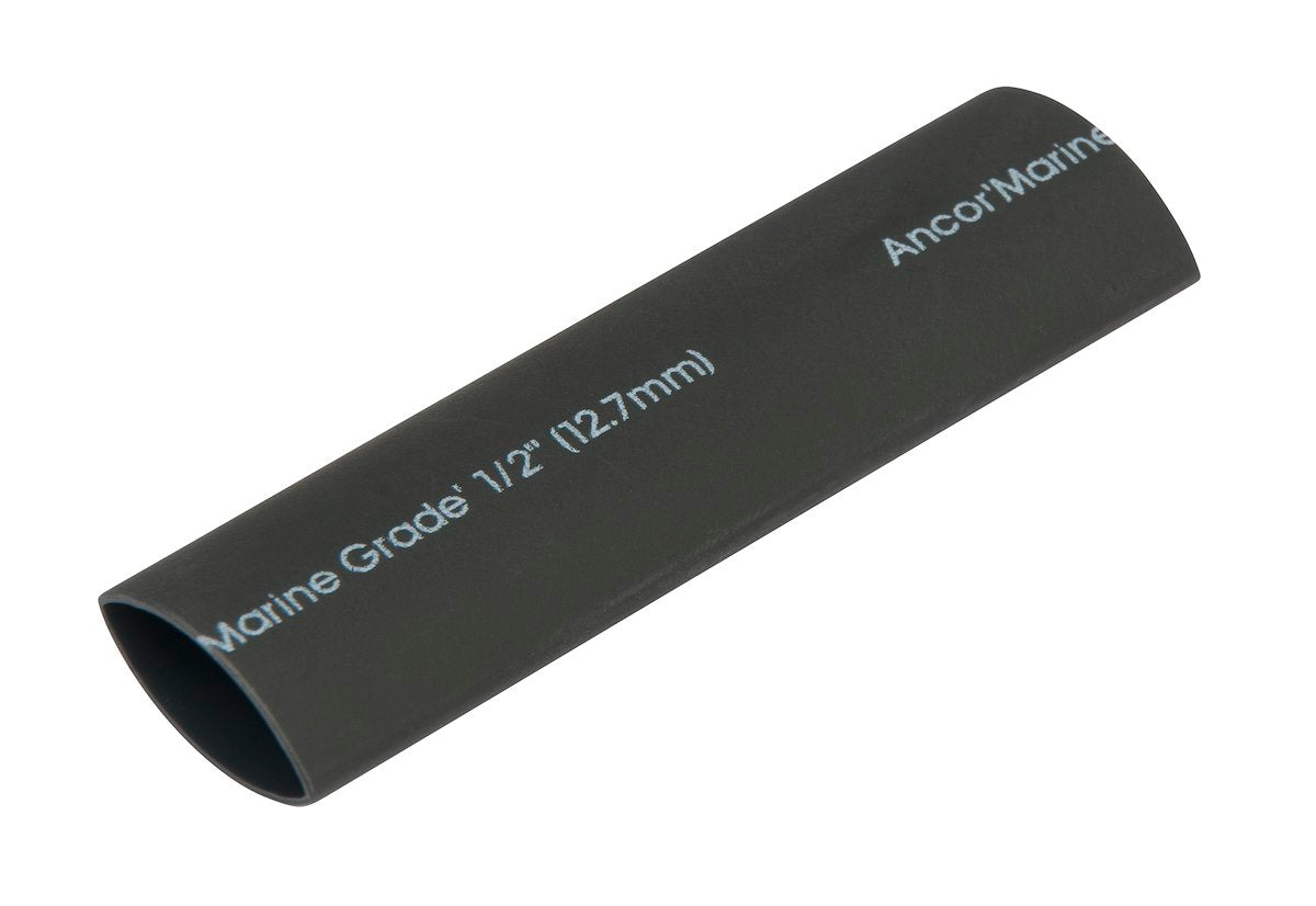 Ancor 1/2' X 3' Black Heat Shrink