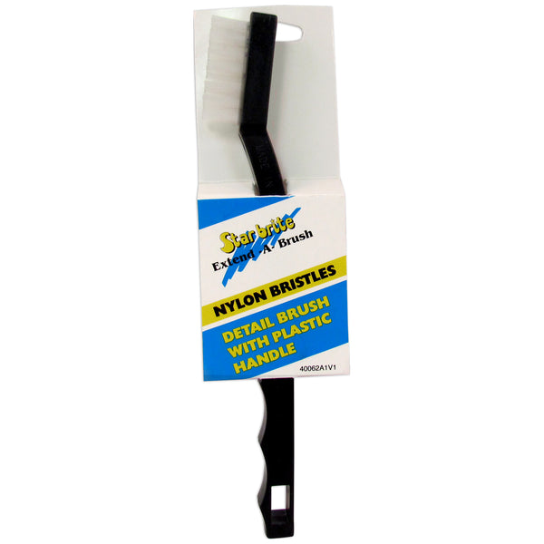 Star brite Detail Brush W/Plastic Handle (040062)