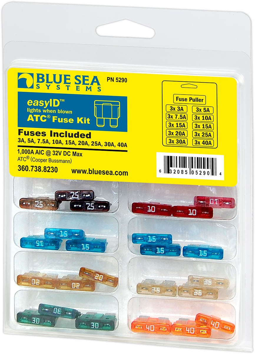 Blue Sea Systems Fuse Atc Easyid