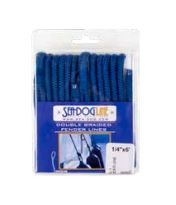 Sea-Dog Double Braided Fender Line 1/4 (2106006BL1)