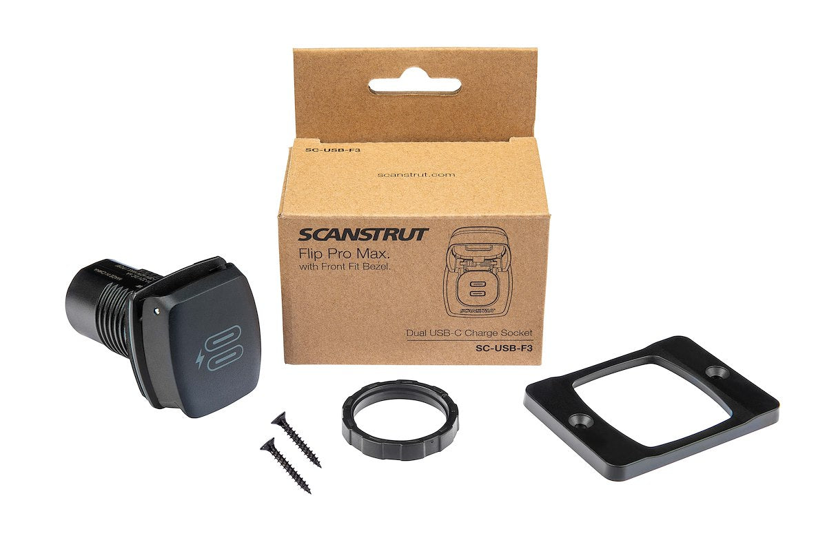 Scanstrut Flip Pro Max - Dual Usb-C Charge So