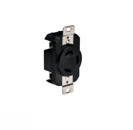 Marinco 3 Wire 30a/125v Locking Receptacle