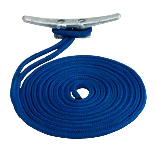 Sea-Dog Double Braided Nylon Dock Line (2110015BL1)