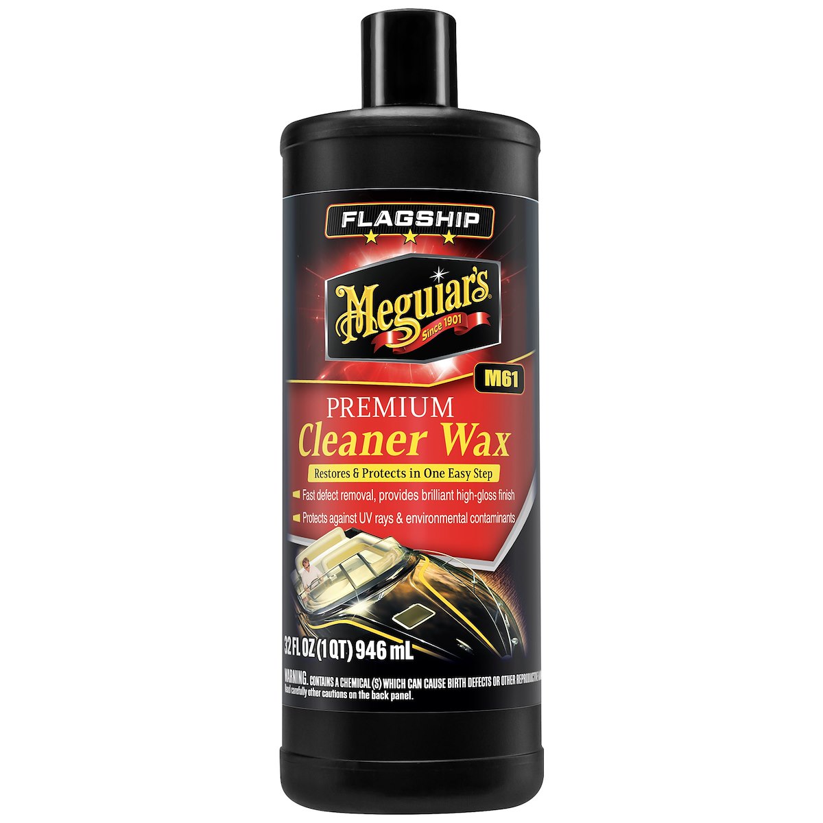 Meguiar's Marine Flagship Prmium Clnrwax 32oz
