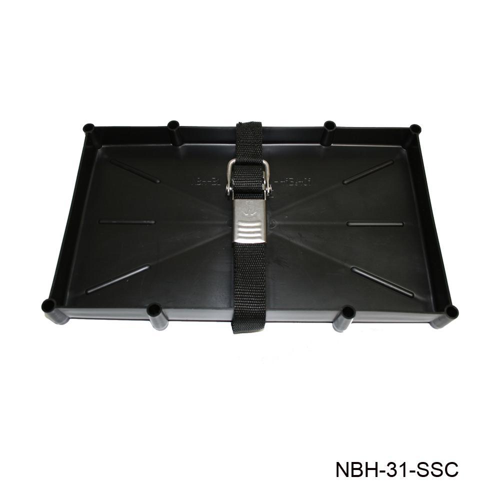 T-H Marine 29/31 Battery Tray W/ Ss Strap