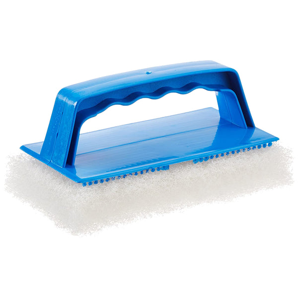 Star brite Scrub Pad With Handle (Fine) White)