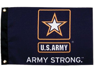 Taylor Made Army Strong 12x18 Flag