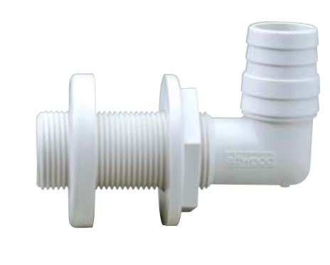 Attwood Conn-Th 1.13 Wht 90d (38793)