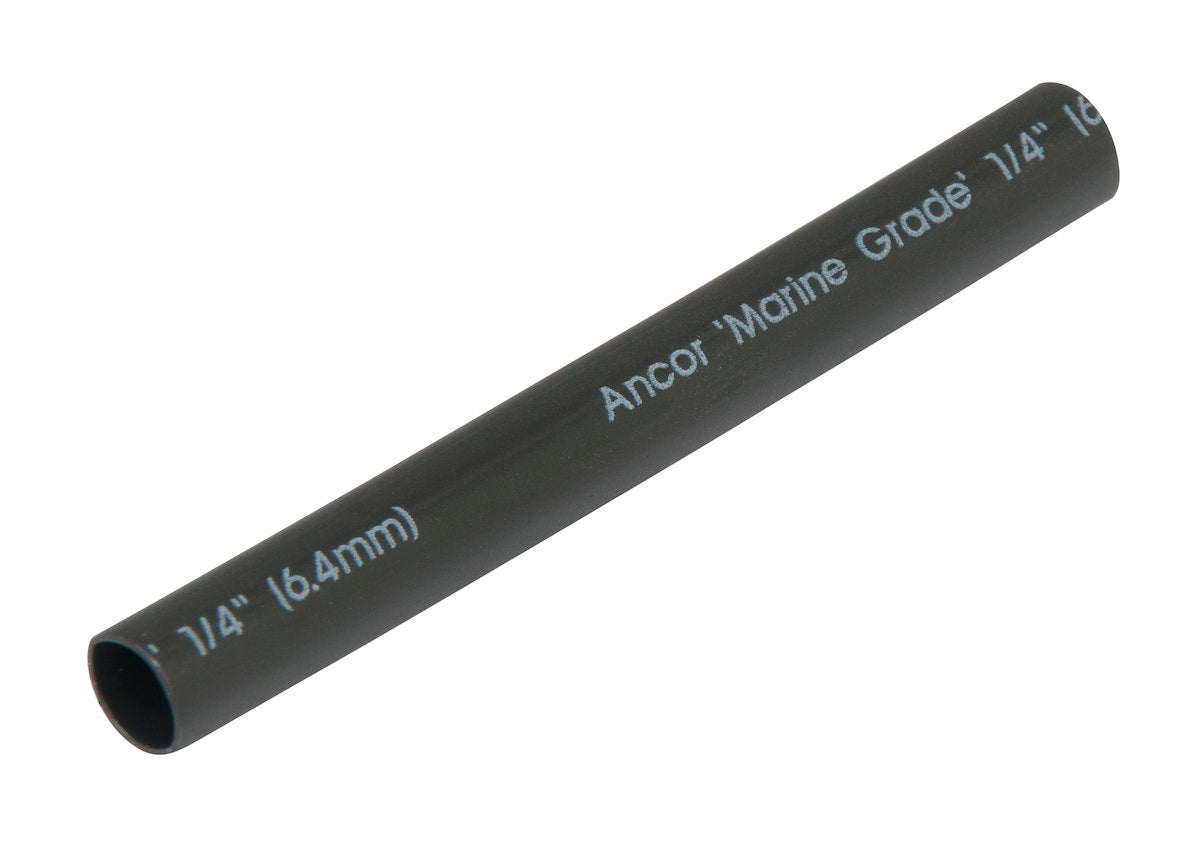 Ancor Heat Shrink Tubing 1/4' X 48' Bla