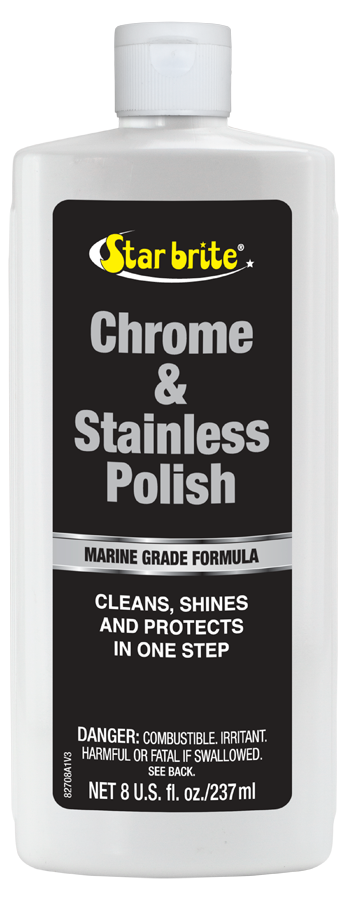 Star brite Chrome & Stainless Polish 8 Oz.