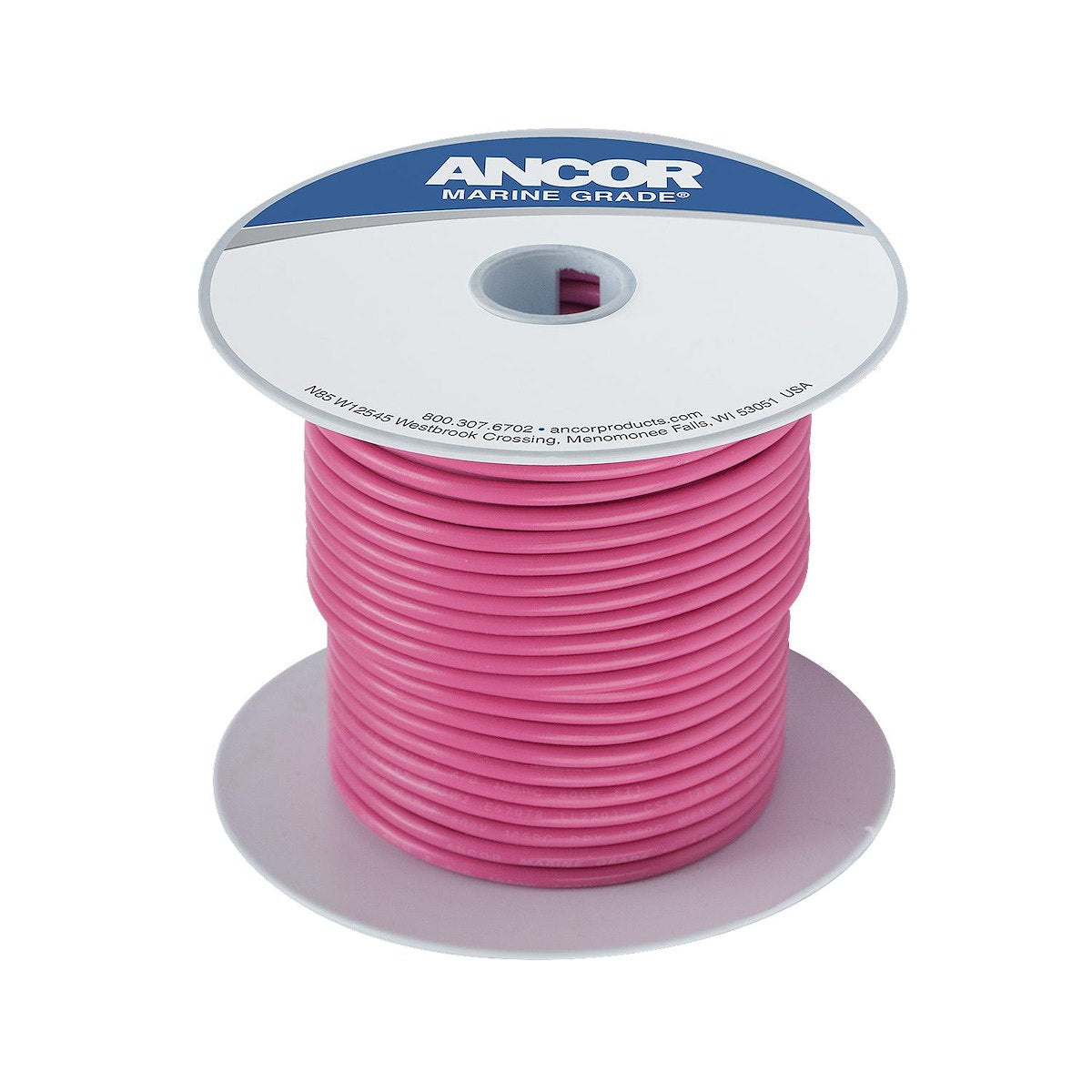Ancor 100' #14 Pink Tinned Copper
