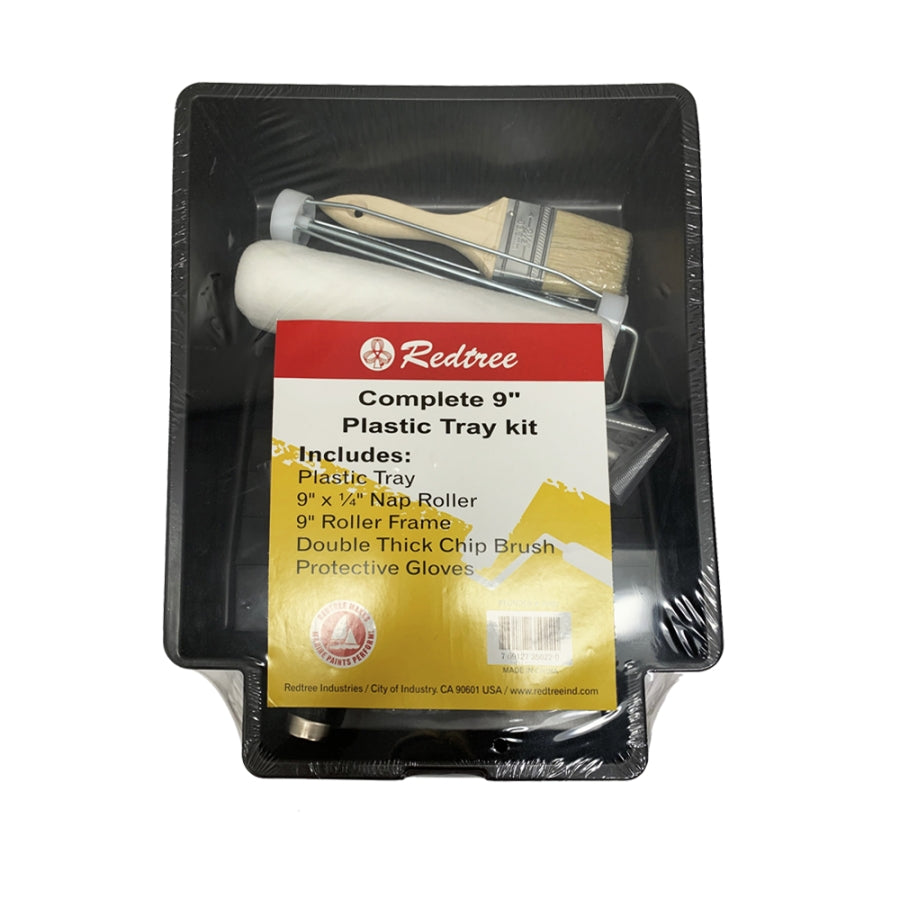 Redtree 9' Deluxe Bottom Paint Set W/Plasti