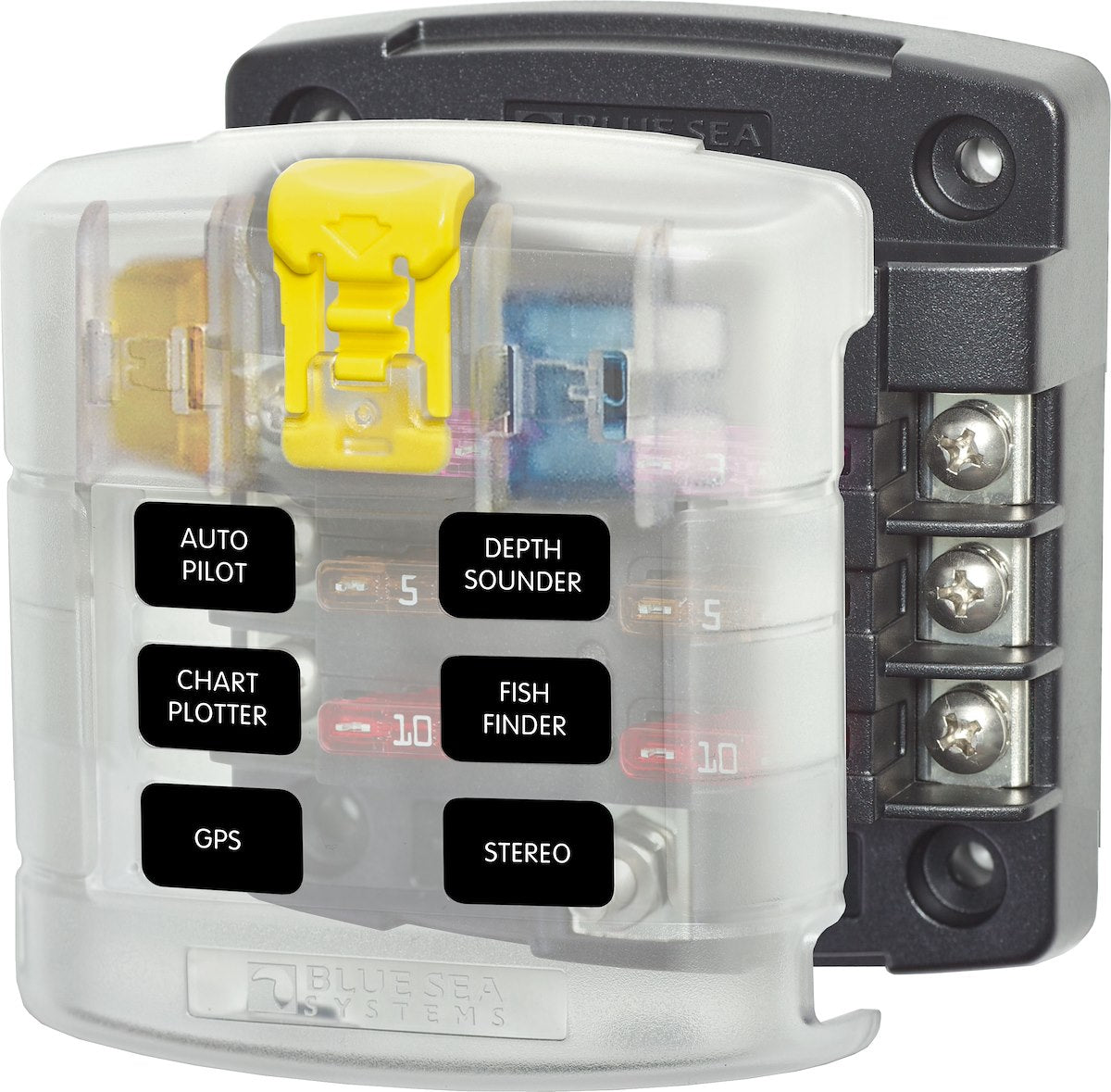 Blue Sea Systems Fuse Block Stblade 6circ