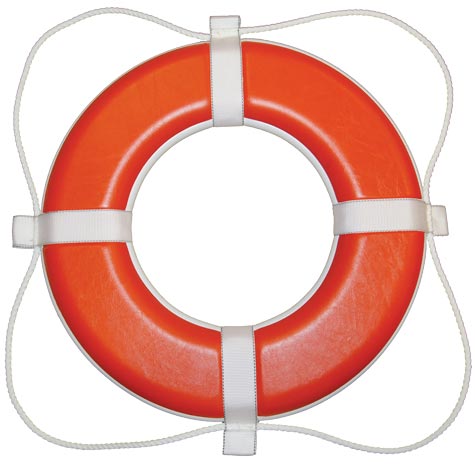 Taylor Made 30' Orange Foam Ring Buoy