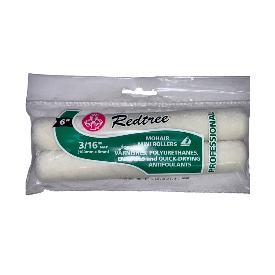 Redtree Mini Mohair Roller Refill (Twin Pac