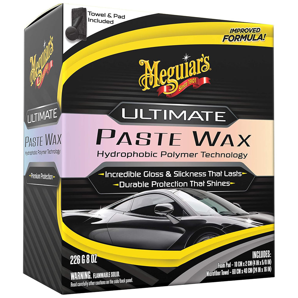 Meguiar's Paste Wax; Synthetic; 8 Ounce