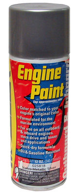 Moeller Volvo Metallic Silver Paint