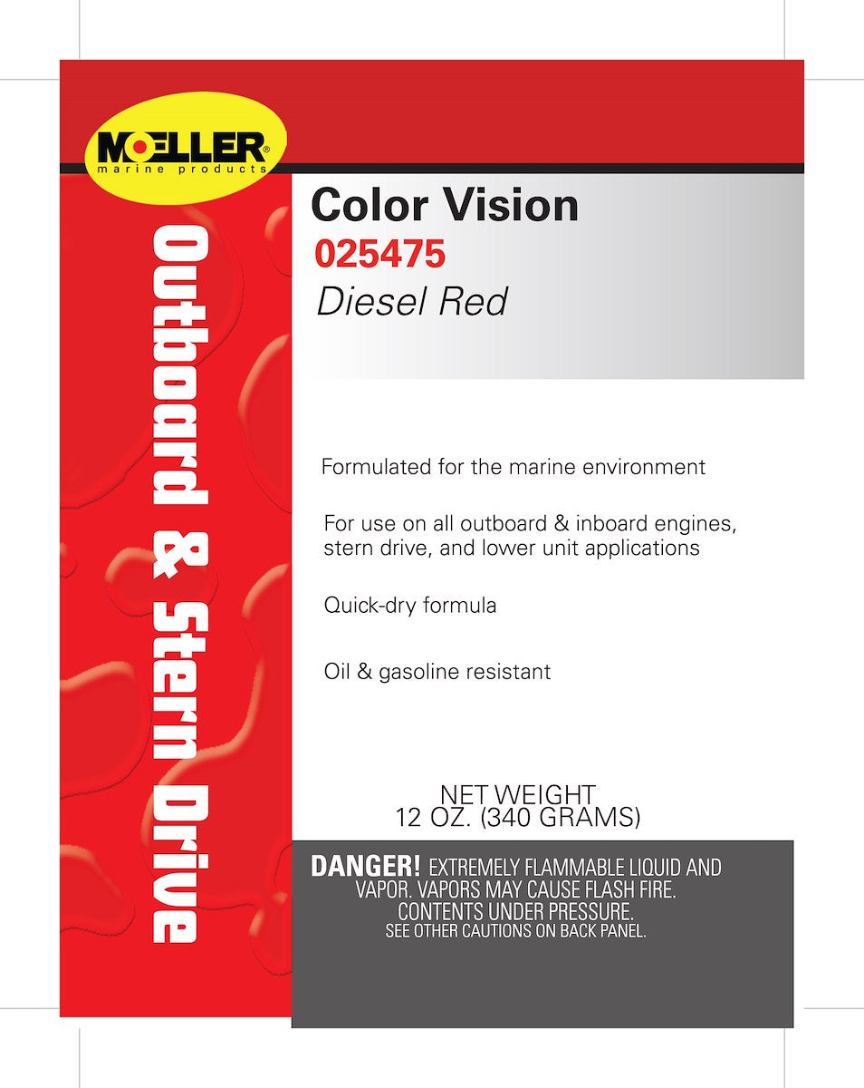 Moeller Color Vision Fuel Tank Red
