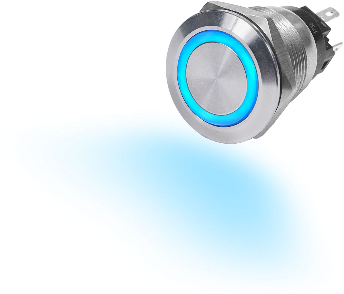 Blue Sea Systems Switch Button Ss 10a Off-(On) Blue