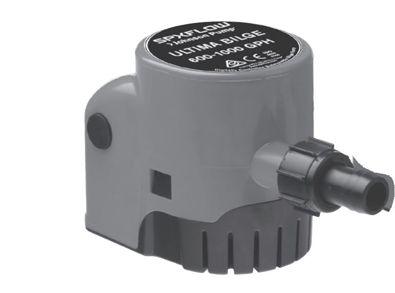 Johnson Pump Ultima Bilge Pmp 1000gph 12v W/Swit