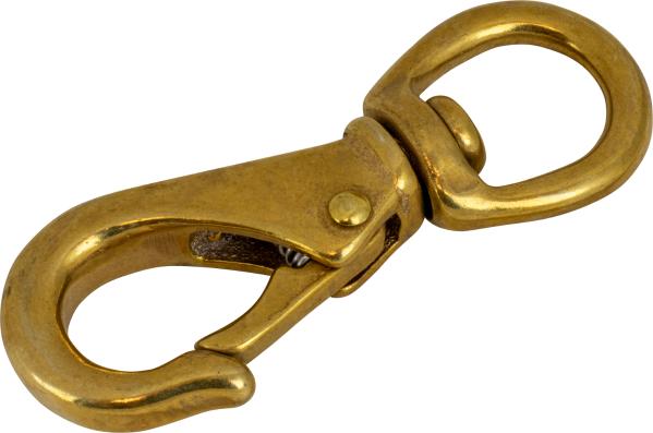 Sea-Dog Brass Swivel Eye Snap Size - 2