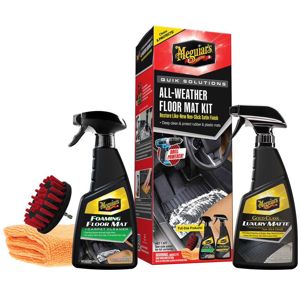 Meguiar's Quik Solutions All Weather Mat Care