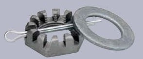 Dexter Nut / Washer / Cotter Pin (Skin Pac