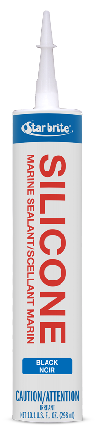 Star brite Silicone Sealant 10.3oz Blk - Ca
