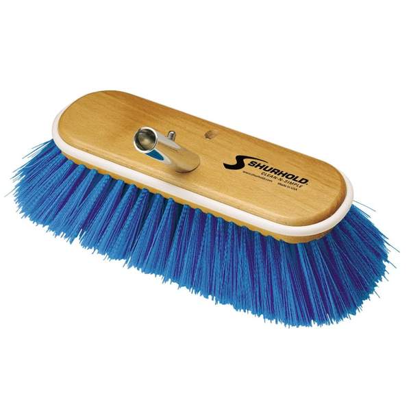 Shurhold 10' Deck Brush Extra Soft Blue Nylo