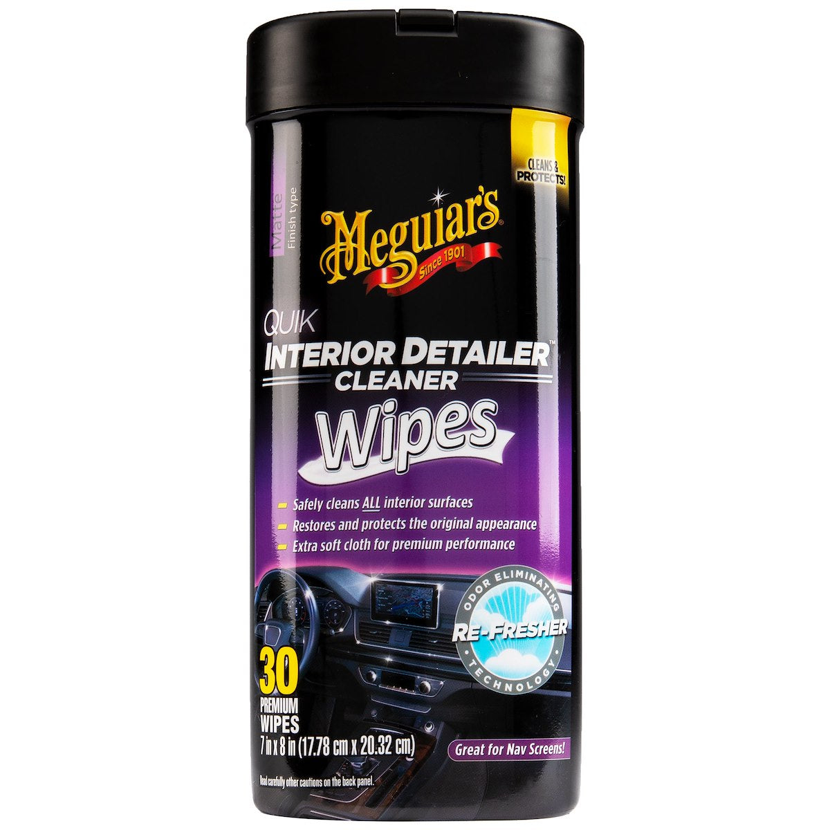 Meguiar's Quik Int. Detailer Wipes